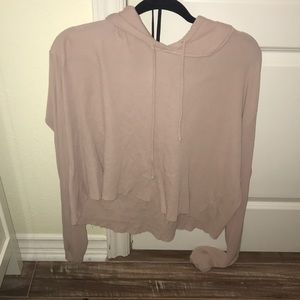 Pink thin sweatshirt